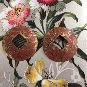 Dangle Hoop Earrings